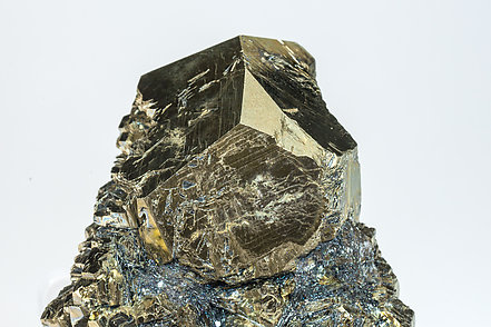 Pyrite with Hematite. 