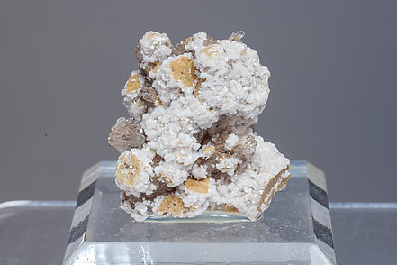 Bultfonteinite with Hydroxyapophyllite-(K)  and Calcite.