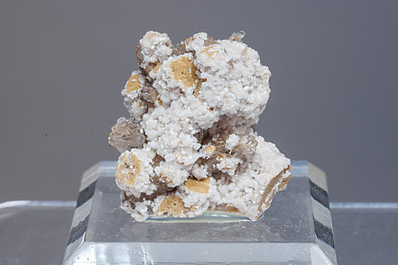 Bultfonteinite with Hydroxyapophyllite-(K)  and Calcite. 