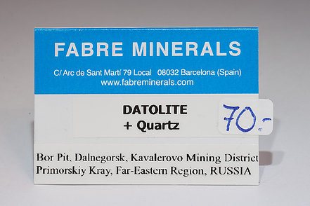 Datolite with Quartz