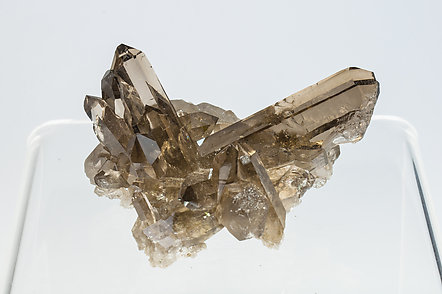 Quartz (variety smoky). 