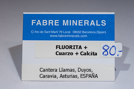 Fluorita con Cuarzo