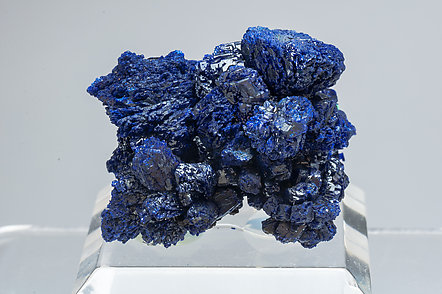 Azurite with Malachite.