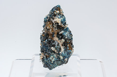 Lazulite with Quartz and Siderite.