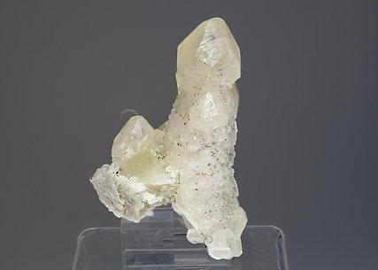 Calcite with inclusions, Dolomite and Pyrrhotite. 