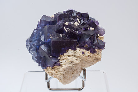 Fluorite with Baryte. 