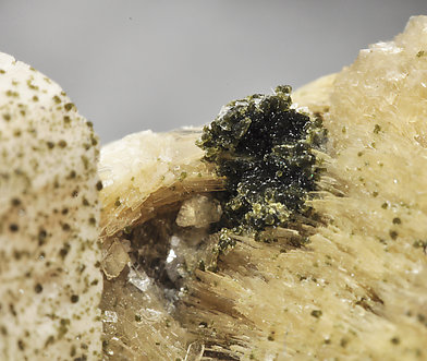 Greifensteinite with Muscovite and Feldspar. 