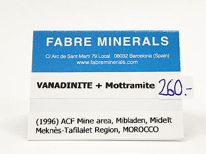 Vanadinite with Mottramite