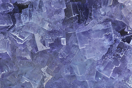 Fluorite with Quartz. 