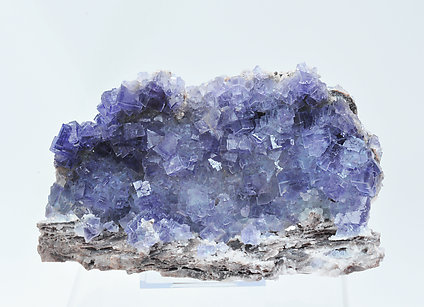 Fluorite with Quartz.