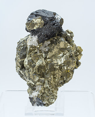 Sphalerite with Pyrite and Pyrite after Pyrrhotite.