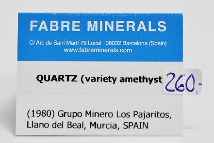 Quartz (variety amethyst)