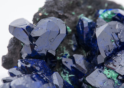 Azurite with Malachite. 