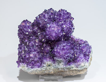 Quartz (variety amethyst). 