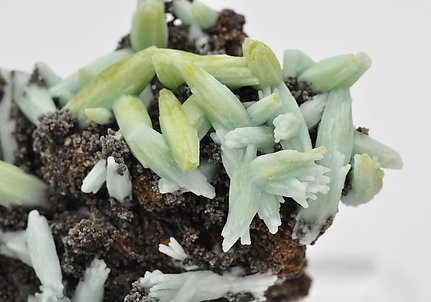 Pyromorphite with Plumbogummite. 