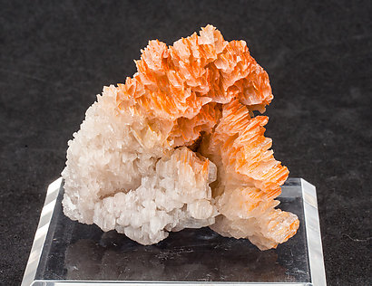 Mimetite (variety Chromium-rich) with Cerussite.