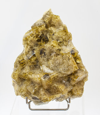 Fluorite - Golden-Yellow Crystals from the Okorusu Mine