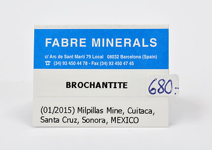 Brochantite