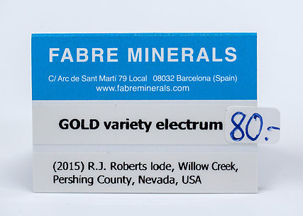 Gold (variety electrum)