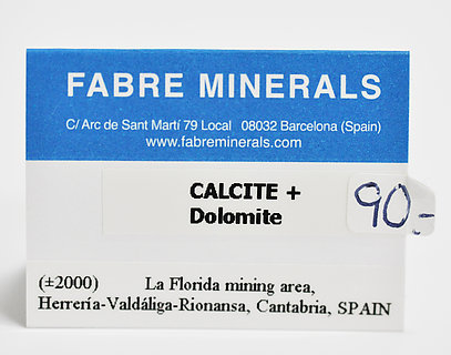 Calcite with Dolomite