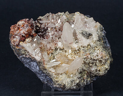 Cerussite on Galena.