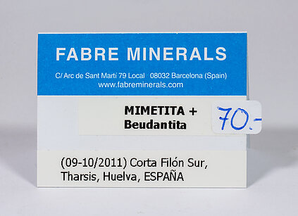 Mimetite with Beudantite