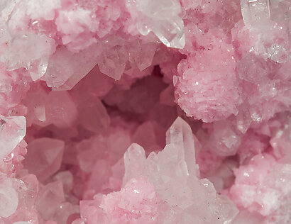 Rhodochrosite with Quartz and Sphalerite. 