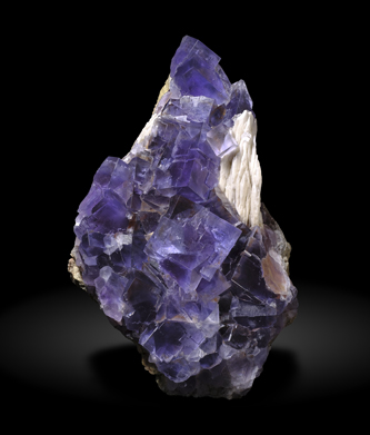 Fluorite with Baryte.