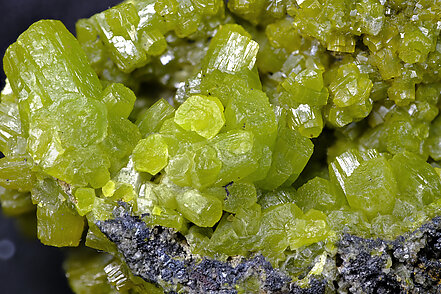 Pyromorphite. Detail / Photo: Joaquim Calln