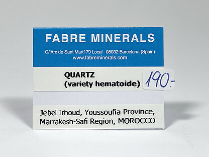Quartz (variety hematoide)