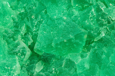 Fluorite (octahedral). 