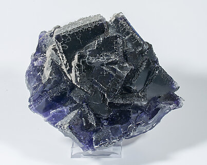 Fluorite with Quartz.