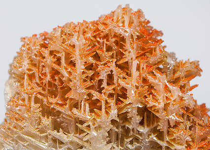 Chromium-rich Mimetite with Cerussite.