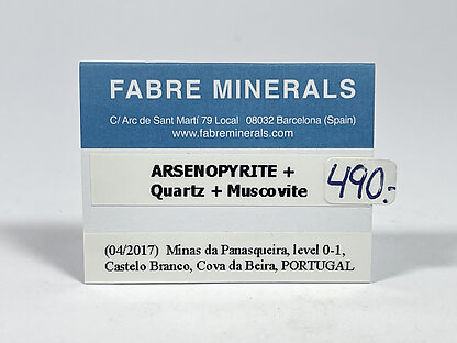 Arsenopyrite with Quartz and Muscovite