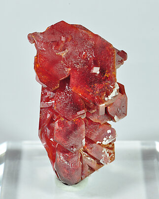 Vanadinite with Calcite.