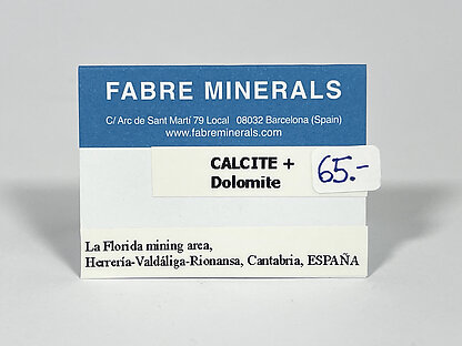 Calcite with Dolomite