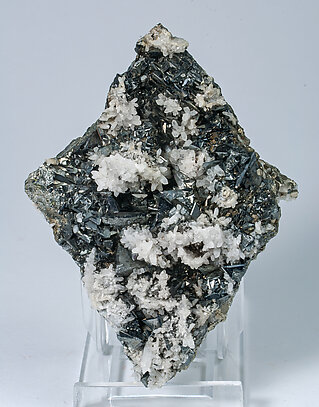 Tetrahedrite with Quartz and Pyrite. 