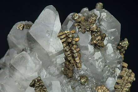 Pyrite with Calcite.