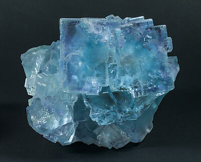 Fluorite with Quartz.