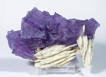 Fluorite with Baryte.