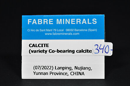 Calcite (variety Co-bearing calcite)