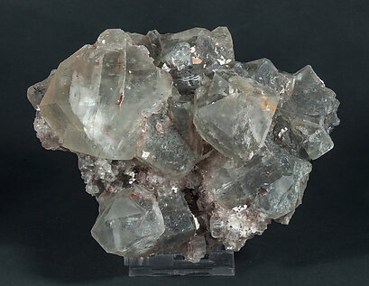 Fluorite with Baryte and Quartz. 