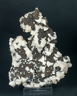 Galena with Pyrite, Dolomite and Calcite. 