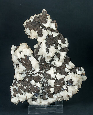 Galena with Pyrite, Dolomite and Calcite.