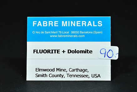 Fluorite with Dolomite