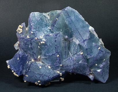 Fluorite with Dolomite.