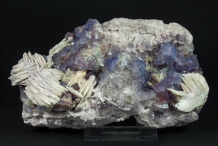 Fluorite with Baryte.