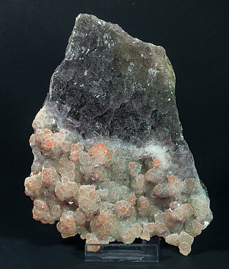 Fluorite with Quartz.