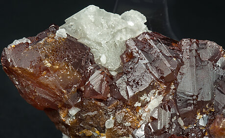 Sphalerite with Dolomite and Calcite. 