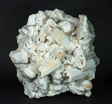 Calcite (variety kanonenspat) with Quartz.